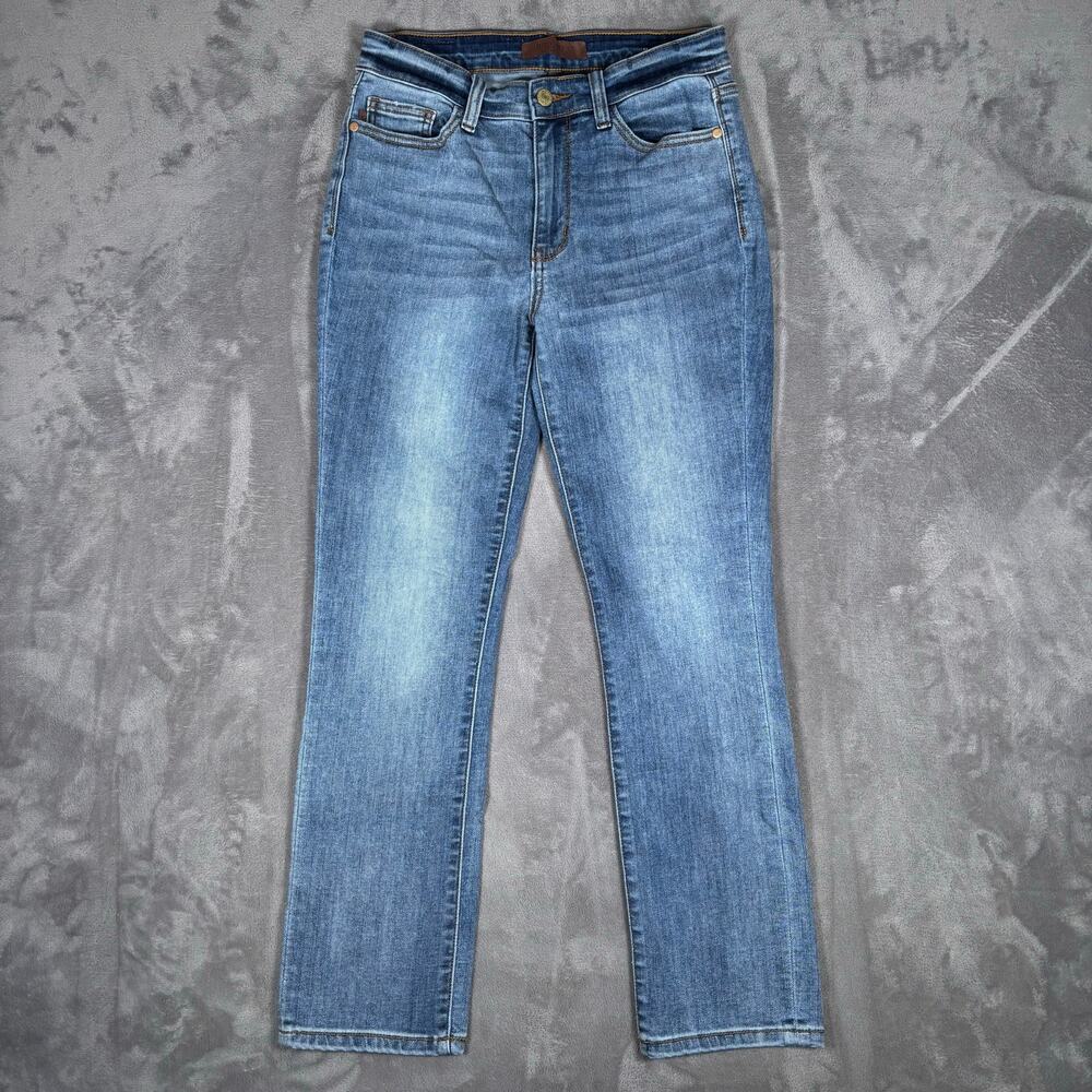 Women’s Judy Blue Skinny Fit Capri Jeans Size 7/28 Medium Wash Stretch